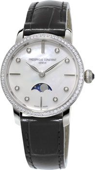 Часы Frederique Constant Slim Line Moonphase FC-206MPWD1SD6